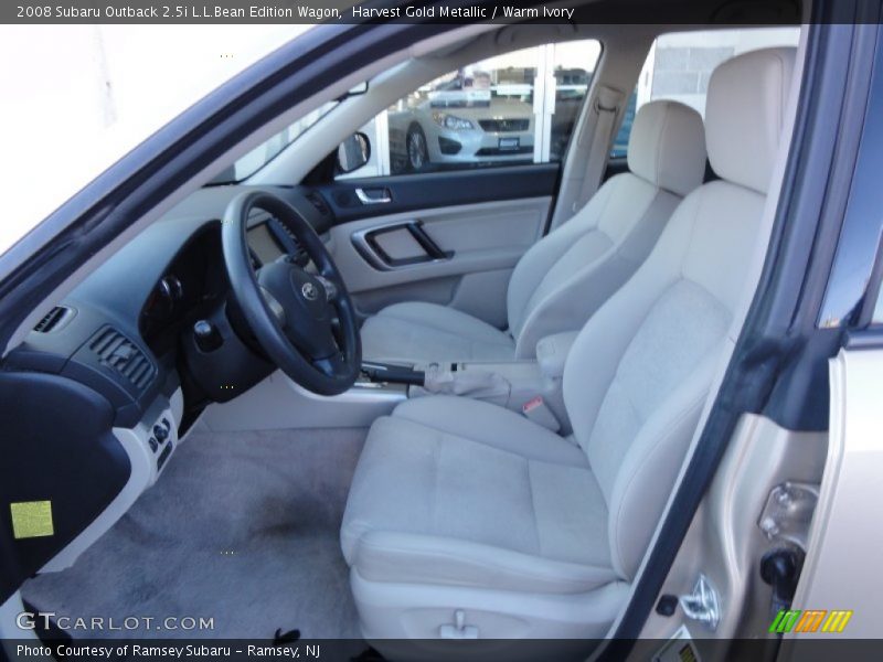 Harvest Gold Metallic / Warm Ivory 2008 Subaru Outback 2.5i L.L.Bean Edition Wagon
