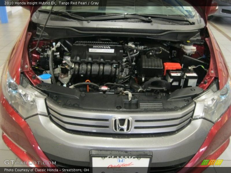 Tango Red Pearl / Gray 2010 Honda Insight Hybrid EX