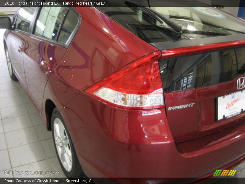 Tango Red Pearl / Gray 2010 Honda Insight Hybrid EX
