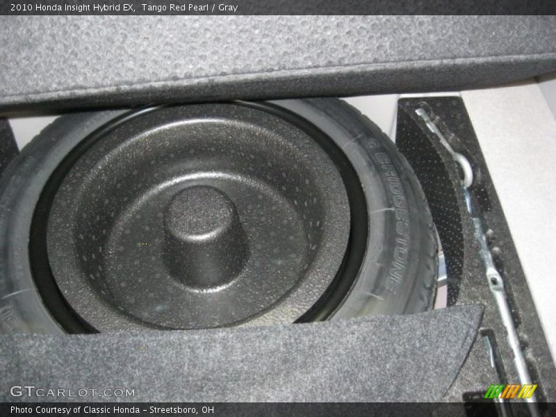 Tango Red Pearl / Gray 2010 Honda Insight Hybrid EX
