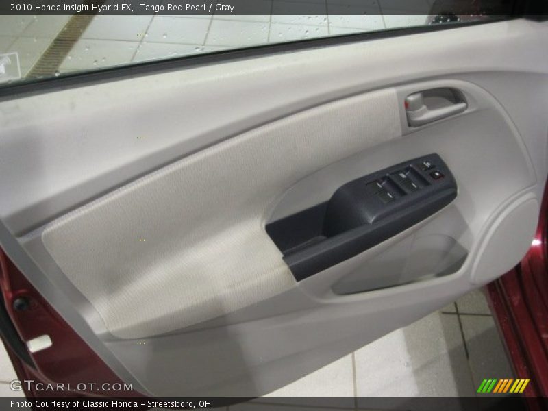 Tango Red Pearl / Gray 2010 Honda Insight Hybrid EX