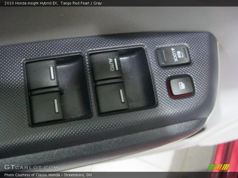 Tango Red Pearl / Gray 2010 Honda Insight Hybrid EX