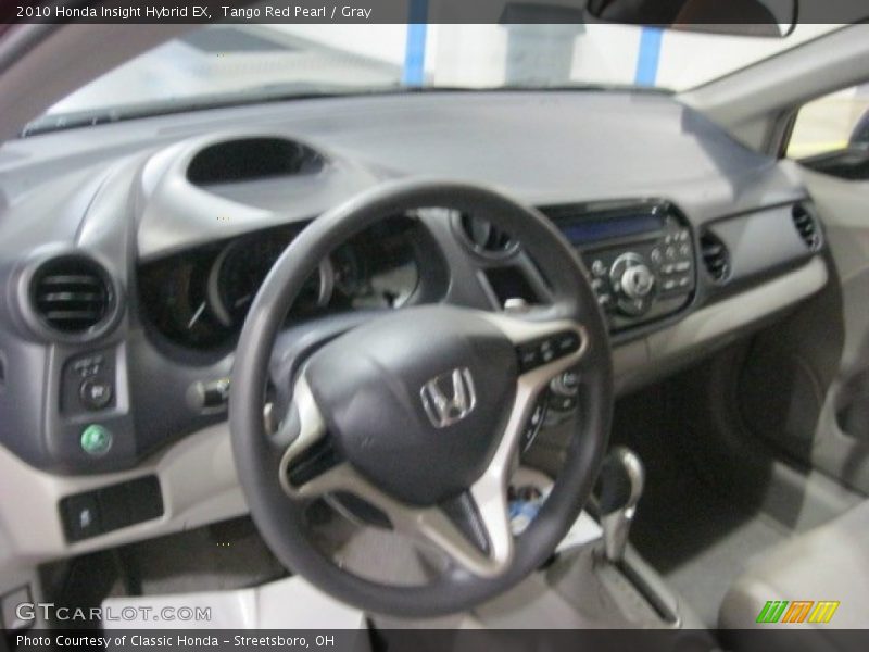 Tango Red Pearl / Gray 2010 Honda Insight Hybrid EX