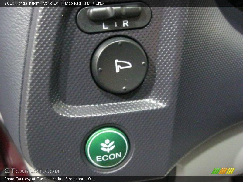 Tango Red Pearl / Gray 2010 Honda Insight Hybrid EX