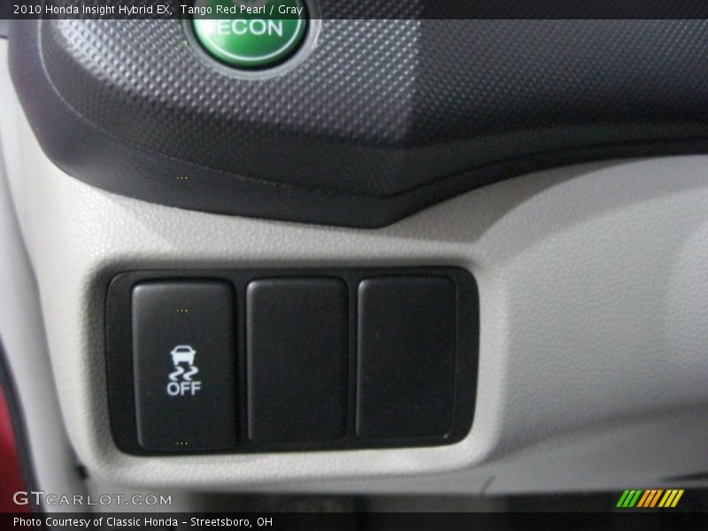 Tango Red Pearl / Gray 2010 Honda Insight Hybrid EX