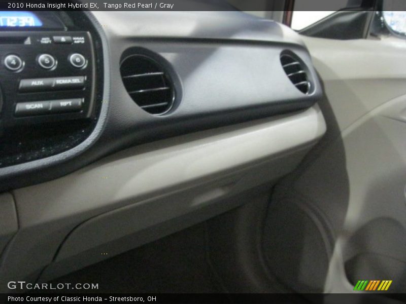 Tango Red Pearl / Gray 2010 Honda Insight Hybrid EX