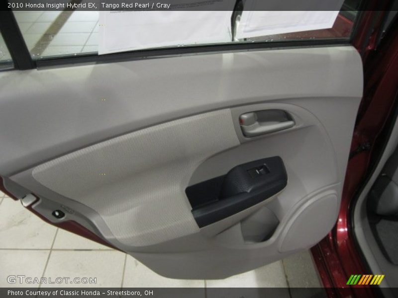 Tango Red Pearl / Gray 2010 Honda Insight Hybrid EX