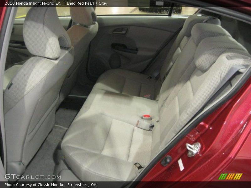 Tango Red Pearl / Gray 2010 Honda Insight Hybrid EX