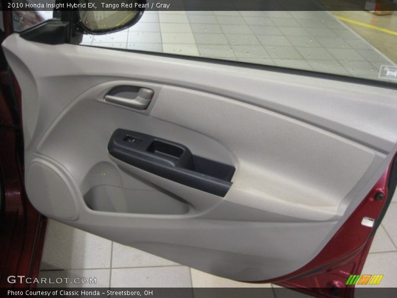 Tango Red Pearl / Gray 2010 Honda Insight Hybrid EX