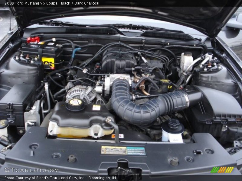 Black / Dark Charcoal 2009 Ford Mustang V6 Coupe