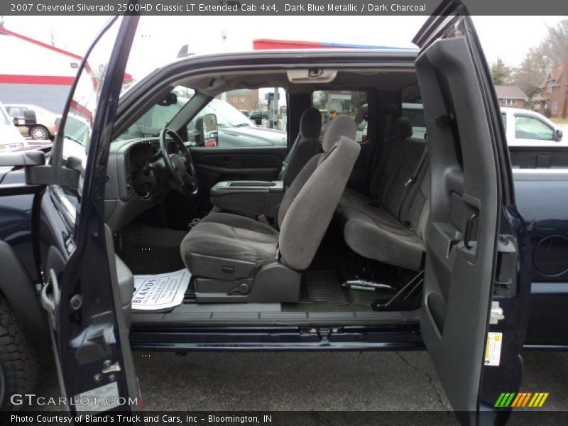 Dark Blue Metallic / Dark Charcoal 2007 Chevrolet Silverado 2500HD Classic LT Extended Cab 4x4