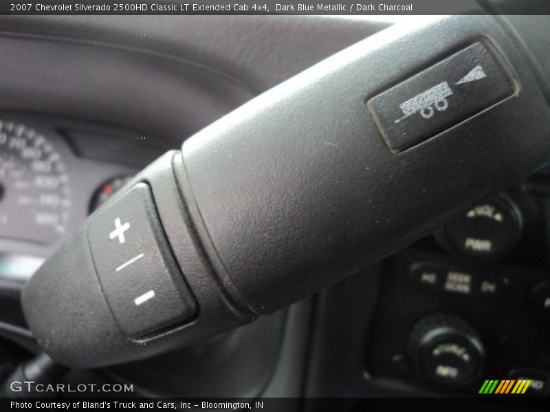 Dark Blue Metallic / Dark Charcoal 2007 Chevrolet Silverado 2500HD Classic LT Extended Cab 4x4