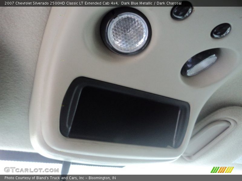 Dark Blue Metallic / Dark Charcoal 2007 Chevrolet Silverado 2500HD Classic LT Extended Cab 4x4