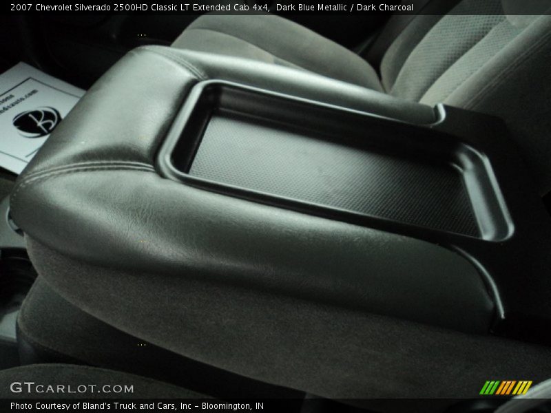 Dark Blue Metallic / Dark Charcoal 2007 Chevrolet Silverado 2500HD Classic LT Extended Cab 4x4
