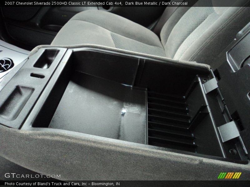Dark Blue Metallic / Dark Charcoal 2007 Chevrolet Silverado 2500HD Classic LT Extended Cab 4x4