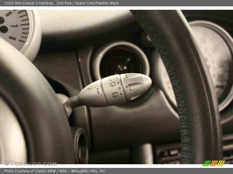 Chili Red / Space Grey/Panther Black 2003 Mini Cooper S Hardtop