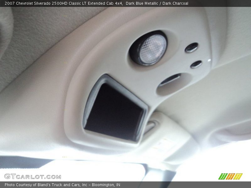 Dark Blue Metallic / Dark Charcoal 2007 Chevrolet Silverado 2500HD Classic LT Extended Cab 4x4