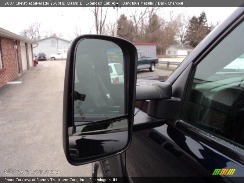 Dark Blue Metallic / Dark Charcoal 2007 Chevrolet Silverado 2500HD Classic LT Extended Cab 4x4