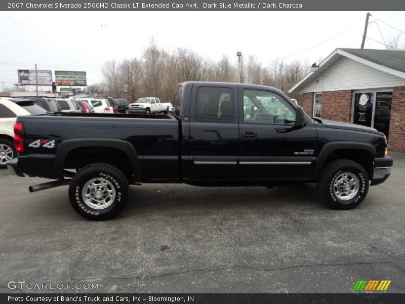 Dark Blue Metallic / Dark Charcoal 2007 Chevrolet Silverado 2500HD Classic LT Extended Cab 4x4