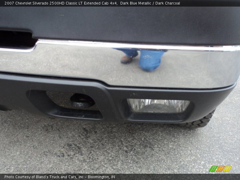 Dark Blue Metallic / Dark Charcoal 2007 Chevrolet Silverado 2500HD Classic LT Extended Cab 4x4