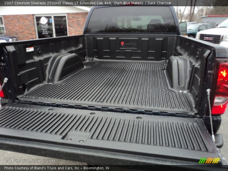 Dark Blue Metallic / Dark Charcoal 2007 Chevrolet Silverado 2500HD Classic LT Extended Cab 4x4
