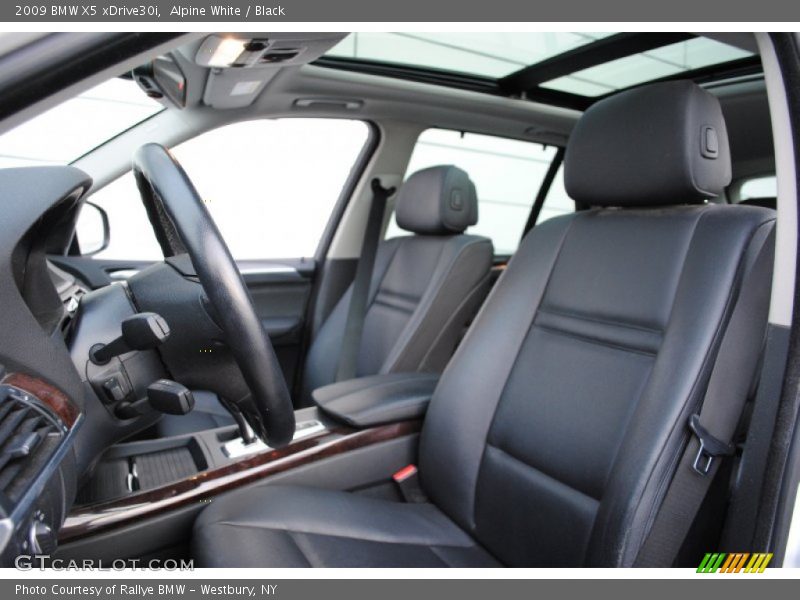 Alpine White / Black 2009 BMW X5 xDrive30i