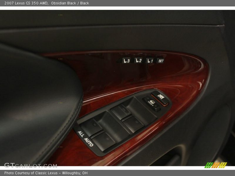 Obsidian Black / Black 2007 Lexus GS 350 AWD