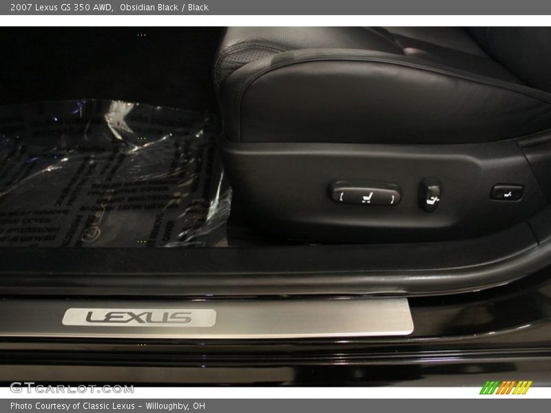 Obsidian Black / Black 2007 Lexus GS 350 AWD