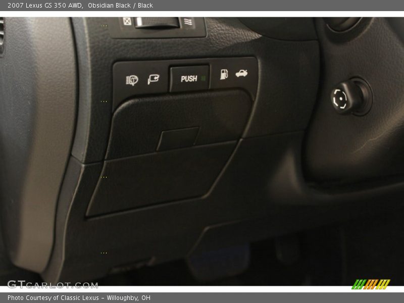 Obsidian Black / Black 2007 Lexus GS 350 AWD