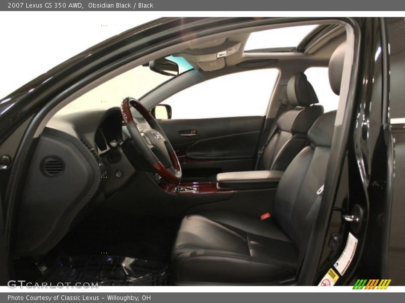 Obsidian Black / Black 2007 Lexus GS 350 AWD