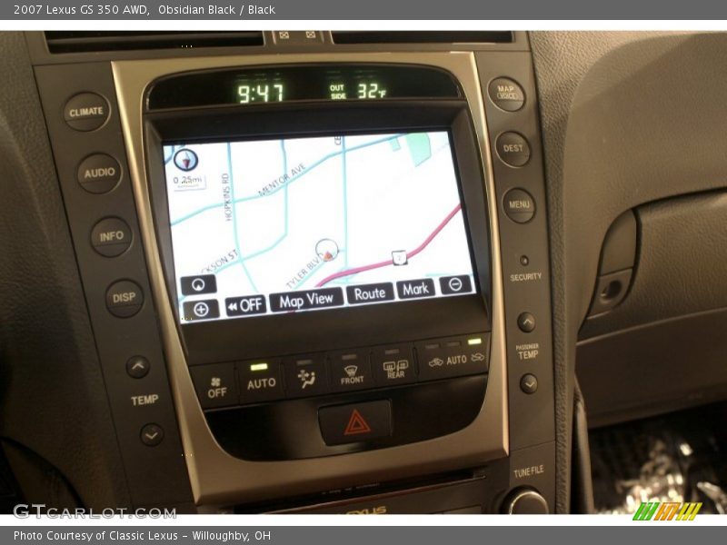 Obsidian Black / Black 2007 Lexus GS 350 AWD