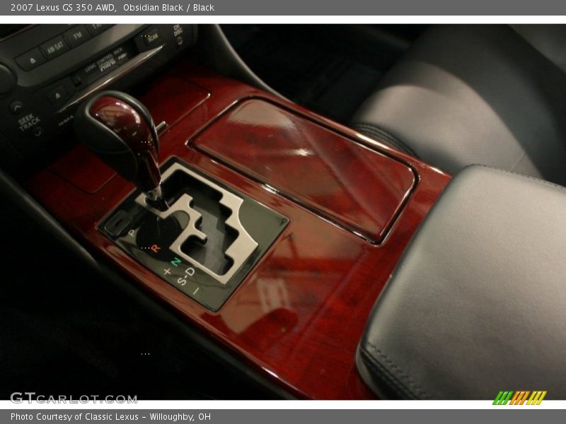 Obsidian Black / Black 2007 Lexus GS 350 AWD