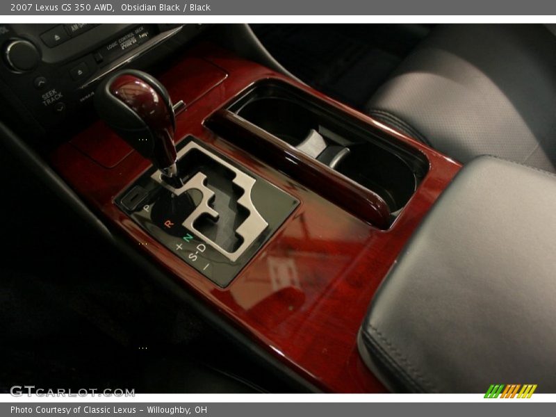 Obsidian Black / Black 2007 Lexus GS 350 AWD