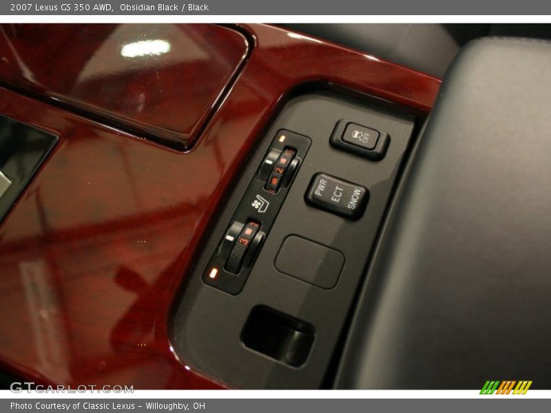 Obsidian Black / Black 2007 Lexus GS 350 AWD
