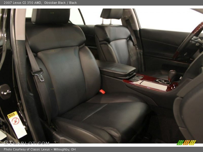 Obsidian Black / Black 2007 Lexus GS 350 AWD
