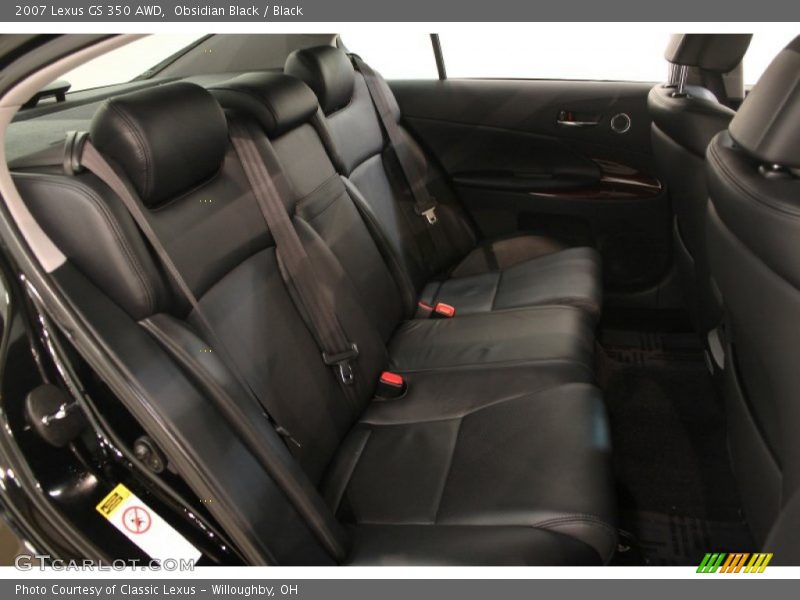 Obsidian Black / Black 2007 Lexus GS 350 AWD