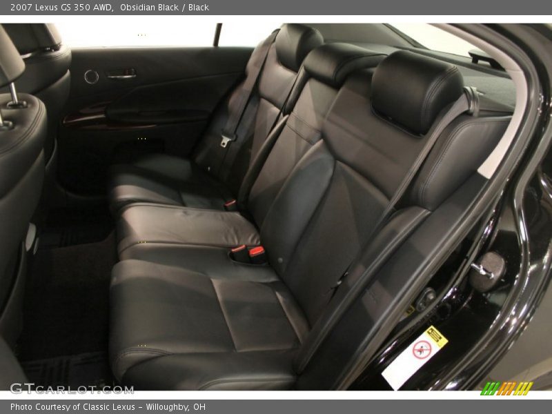 Obsidian Black / Black 2007 Lexus GS 350 AWD