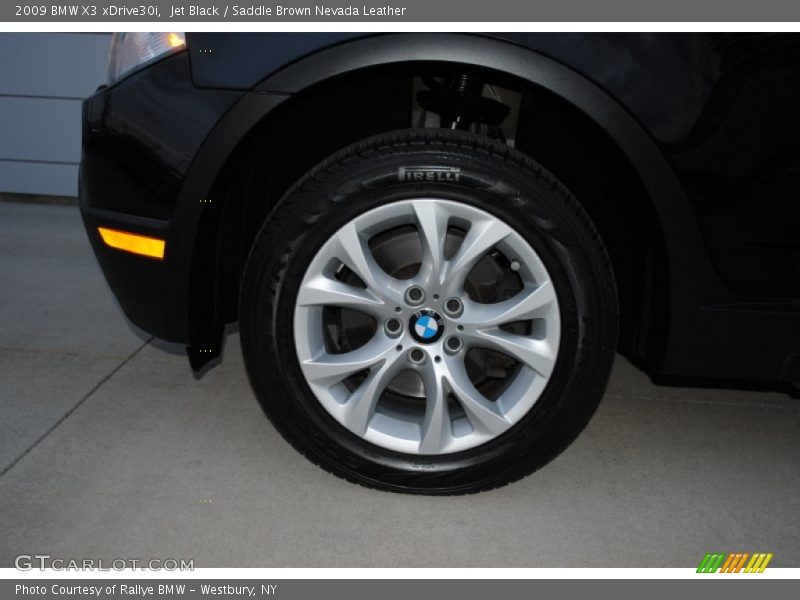 Jet Black / Saddle Brown Nevada Leather 2009 BMW X3 xDrive30i