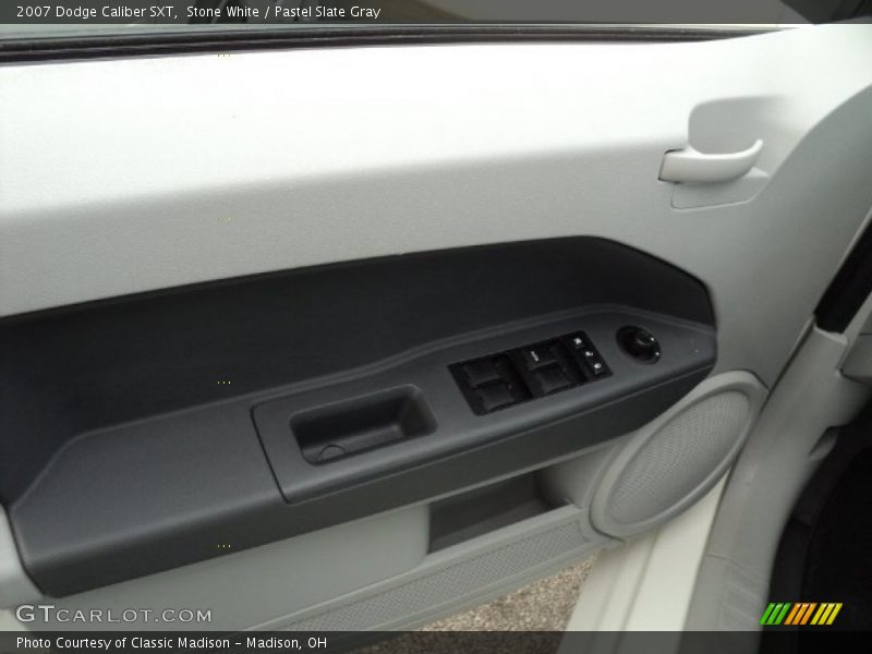 Stone White / Pastel Slate Gray 2007 Dodge Caliber SXT