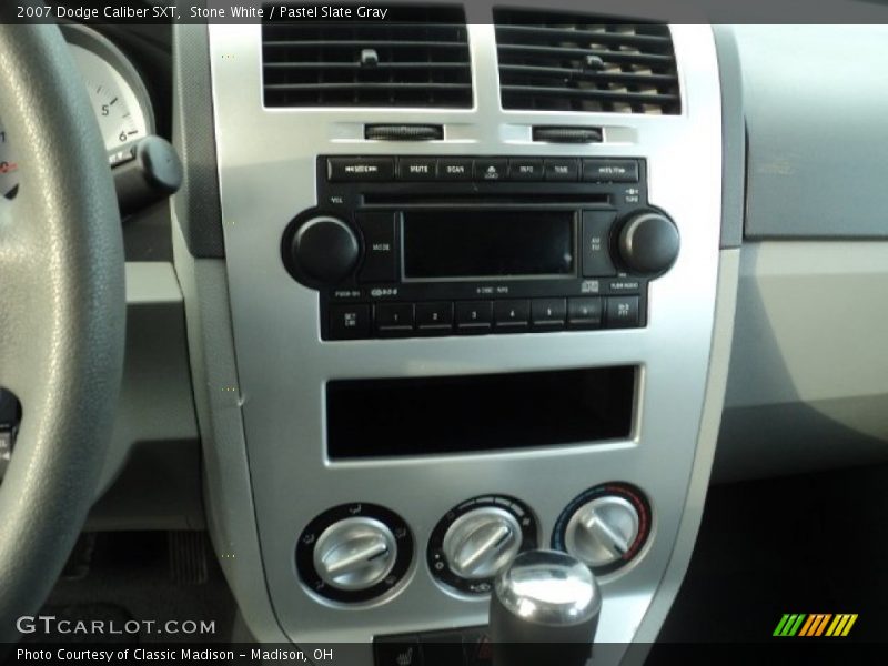 Stone White / Pastel Slate Gray 2007 Dodge Caliber SXT