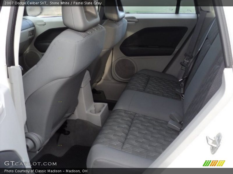 Stone White / Pastel Slate Gray 2007 Dodge Caliber SXT