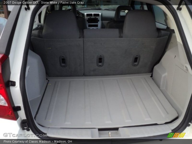 Stone White / Pastel Slate Gray 2007 Dodge Caliber SXT