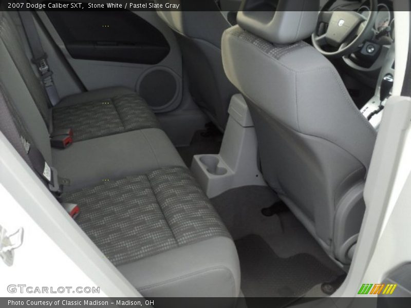 Stone White / Pastel Slate Gray 2007 Dodge Caliber SXT