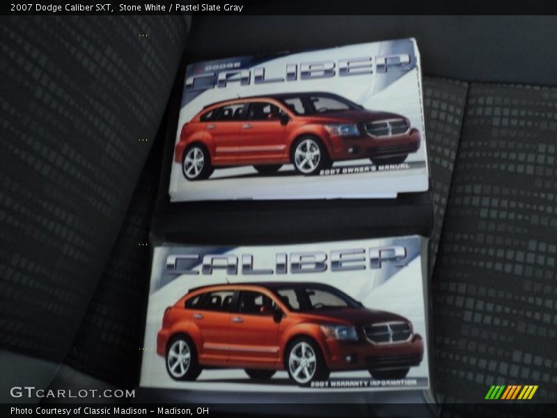 Stone White / Pastel Slate Gray 2007 Dodge Caliber SXT