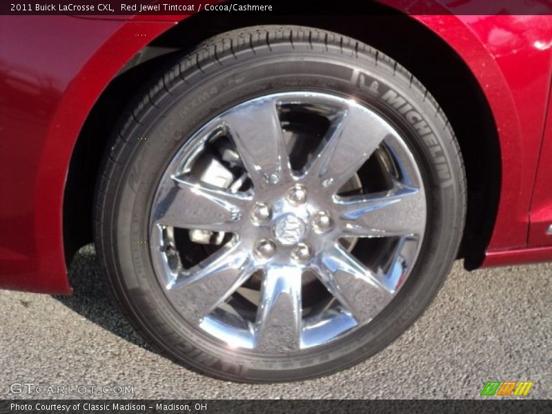 Red Jewel Tintcoat / Cocoa/Cashmere 2011 Buick LaCrosse CXL