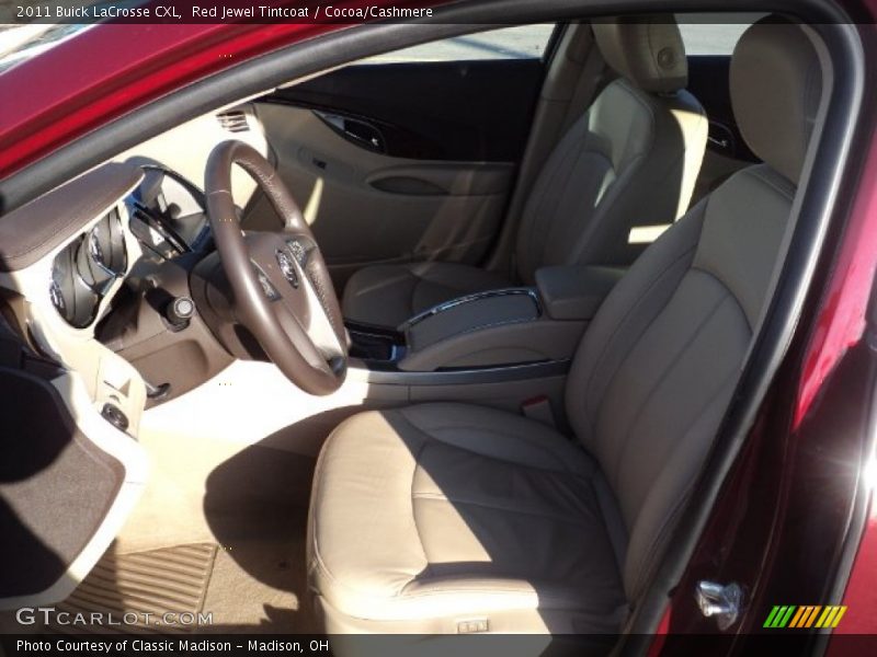 Red Jewel Tintcoat / Cocoa/Cashmere 2011 Buick LaCrosse CXL