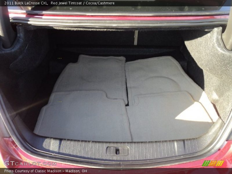 Red Jewel Tintcoat / Cocoa/Cashmere 2011 Buick LaCrosse CXL
