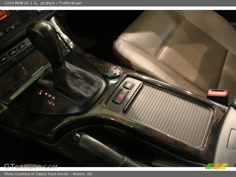 Jet Black / Truffle Brown 2004 BMW X5 3.0i