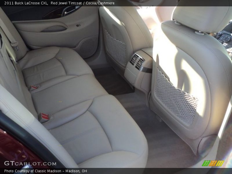 Red Jewel Tintcoat / Cocoa/Cashmere 2011 Buick LaCrosse CXL