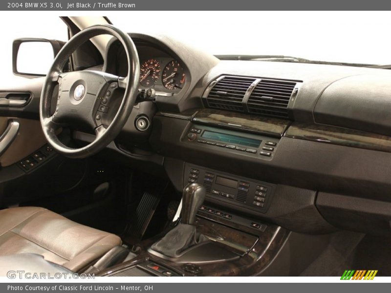 Jet Black / Truffle Brown 2004 BMW X5 3.0i